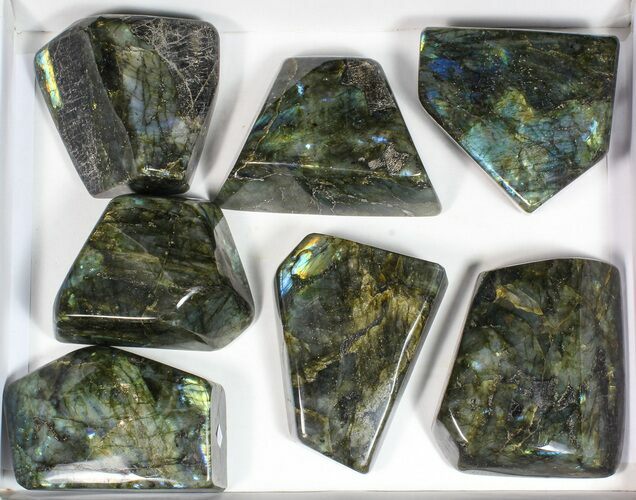 Lot: Lbs Free-Standing Polished Labradorite - Pieces #77656